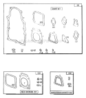 Part Location Diagram of 80055 Briggs and Stratton 807640 -- Gasket set